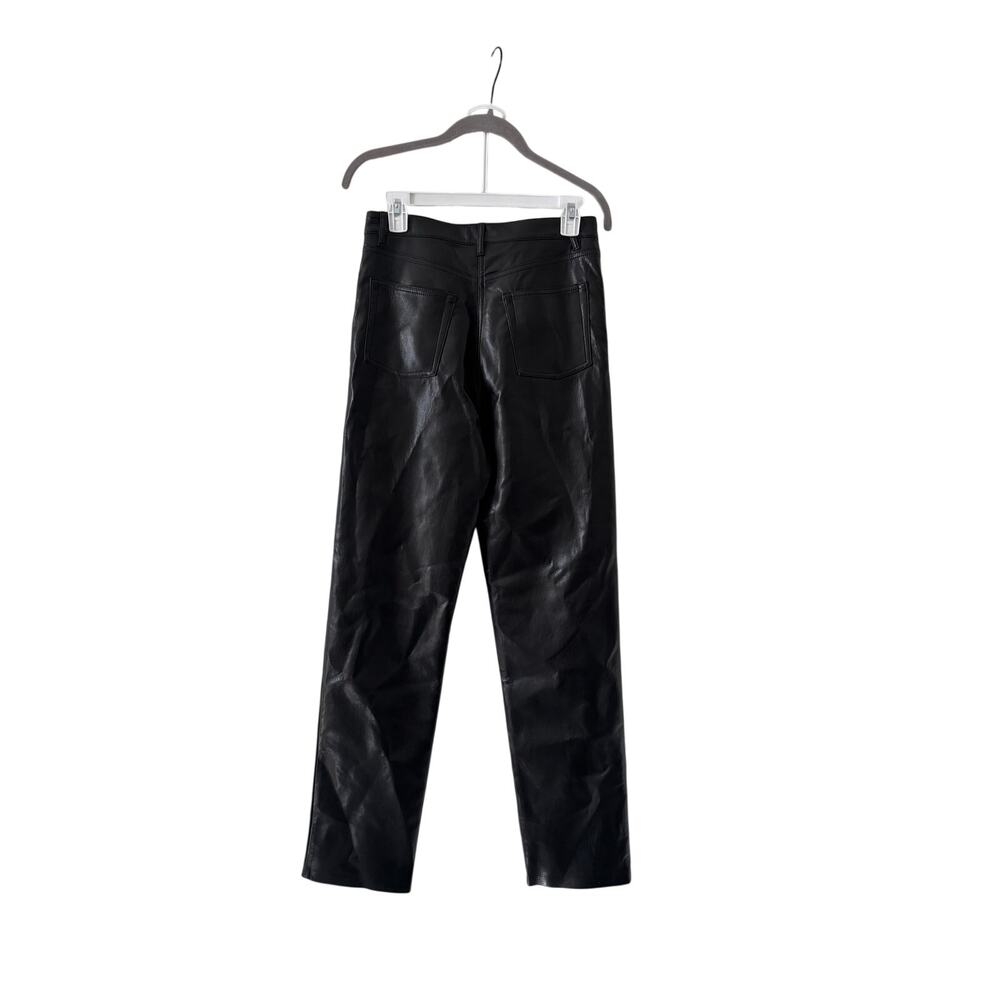 Wilfred Black Faux Leather Pants Size 6 - Picture 7 of 8